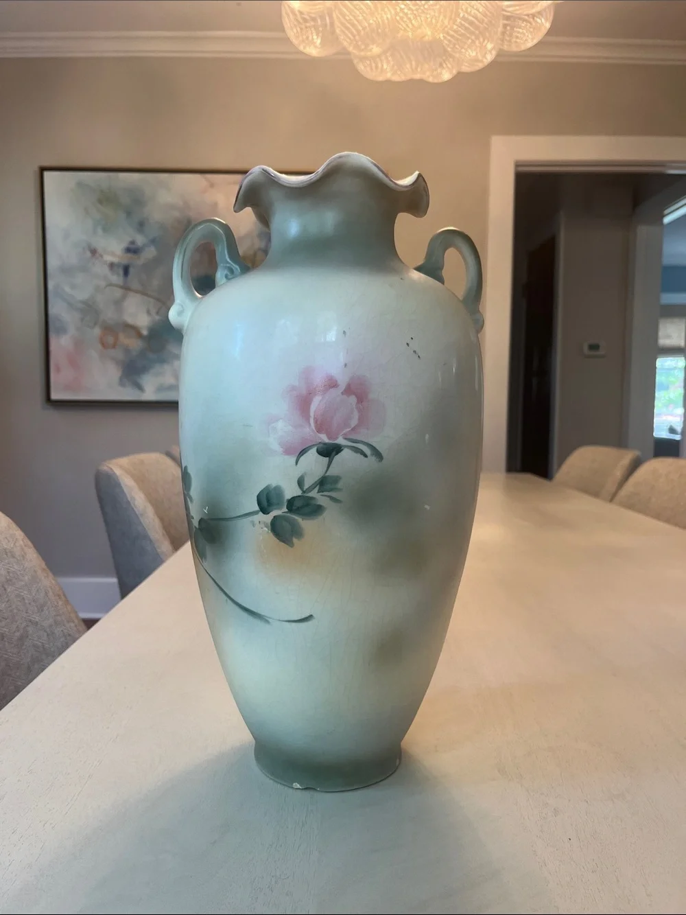 Nippon Antique Hand-Painted Vase 16/5031